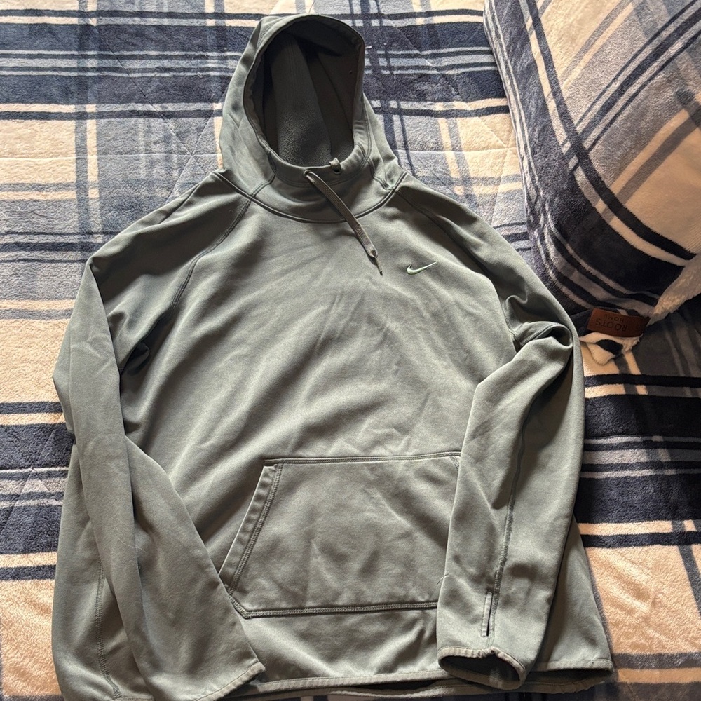 Nike Olive Green Hoodie